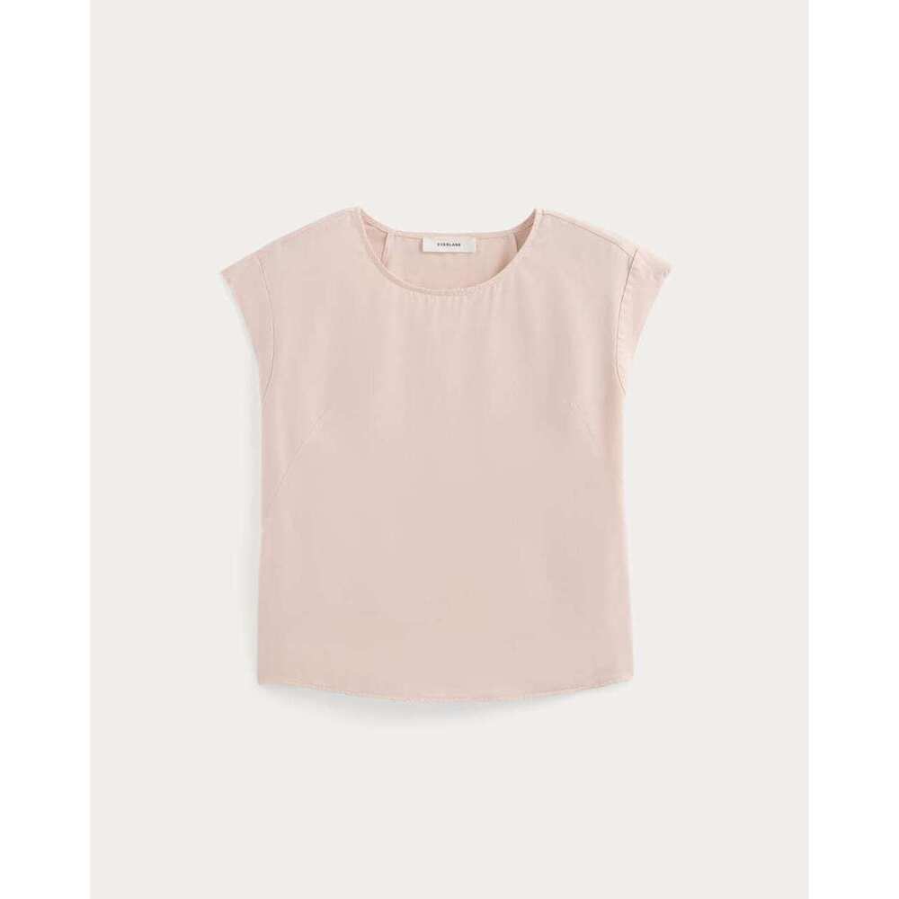 Everlane Muscle Top in Butterlite in Soft Rose, Size Extra Small